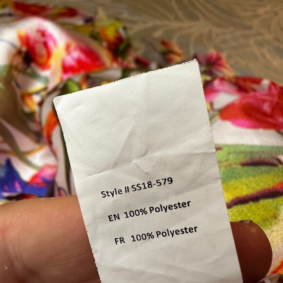 Medium-Revampe Birds in the flowers pattern Puffy Mini - Picture 10 of 16